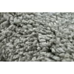 Covor BERBER 9000 Cerc, verde franjuri shaggy 160 cm