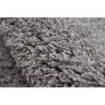Covor BERBER 9000 Cerc, maro franjuri shaggy 160 cm