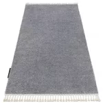 Covor BERBER 9000 gri deschis franjuri shaggy 80x150 cm