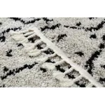 Covor, Traversa TETUAN B751 zig-zag crem - 80x250 cm