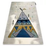 Covor PETIT TIPI gri 140x190 cm