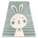 Covor PETIT RABBIT  verde 140x190 cm