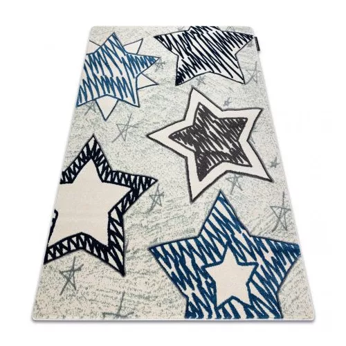 Covor PETIT STARS albastru 160x220 cm