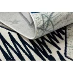 Covor PETIT STARS albastru 160x220 cm