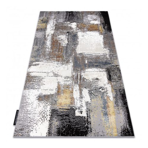 Modern DE LUXE 633 Abstract crem / auriu 120x170 cm covor