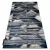 Modern DE LUXE 462 Figuri geometrice,albastru închis / auriu 180x270 cm covor