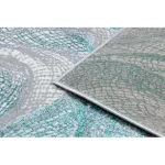 Modern DE LUXE 621 Nettó - Structural Gri / verde 180x270 cm covor