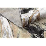 Modern DE LUXE 622 Abstract crem / auriu 180x270 cm covor