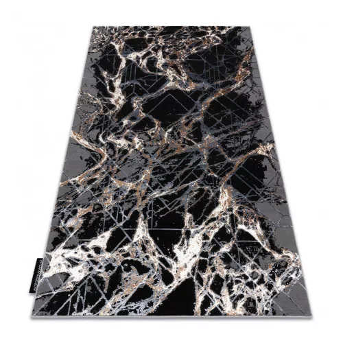 Modern DE LUXE 622 Abstract gri / auriu 180x270 cm covor