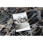 Modern DE LUXE 622 Abstract gri / auriu 180x270 cm covor