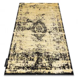   Modern DE LUXE 2083 Decor vintage - Structural aur / Gri 240x340 cm covor