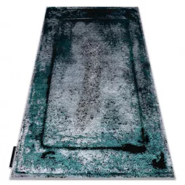  Modern DE LUXE 624 Chenar - Structural Gri / verde 240x340 cm covor