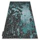 Modern DE LUXE 2079 vintage  verde / antracit 120x170 cm covor