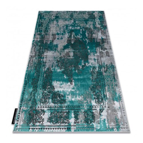 Modern DE LUXE 6827 Abstract  vintage  verde / gri 120x170 cm covor