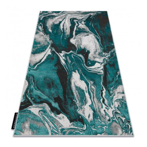 Modern DE LUXE 622 Abstract verde / antracit 120x170 cm covor