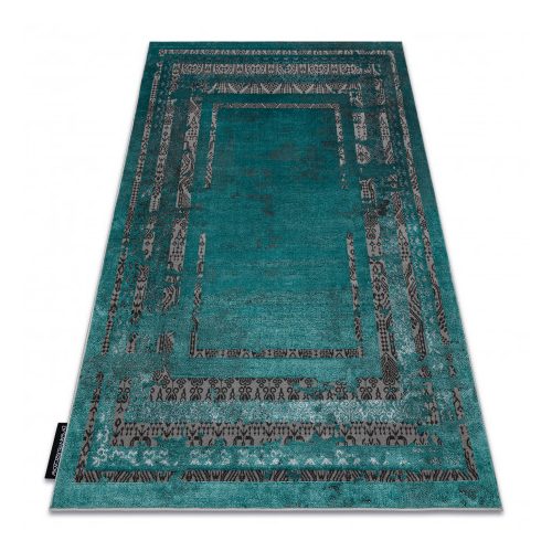 Modern DE LUXE 1516 vintage  verde / antracit 160x220 cm covor