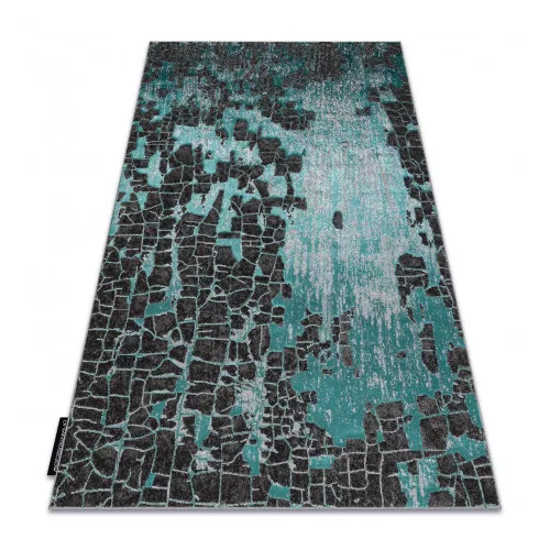 Modern DE LUXE 2079 vintage  verde / antracit 180x270 cm covor