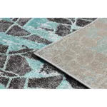 Modern DE LUXE 2079 vintage  verde / antracit 180x270 cm covor