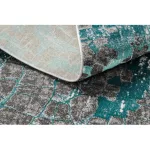 Modern DE LUXE 2079 vintage  verde / antracit 180x270 cm covor