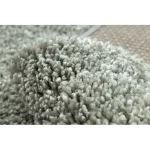 Covor  BERBER 9000 square verde shaggy cu franjuri 120x120 cm