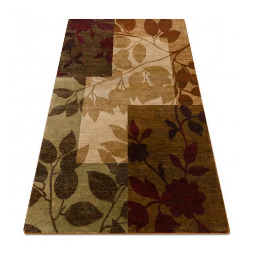  Covor regal 5282 Frunze - bej / verde 100x200 cm