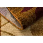  Covor regal 5282 Frunze - bej / verde 100x200 cm