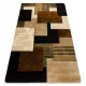  Kab. Covor Royal 5367 Geometric 3D - negru / maro 100x200 cm