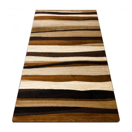  Covor regal 5374 Wave - bej / maro 100x200 cm