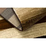  Covor regal 5374 Wave - bej / maro 100x200 cm