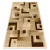  Covor regal G2069 Geometric, linii - crem 100x200 cm
