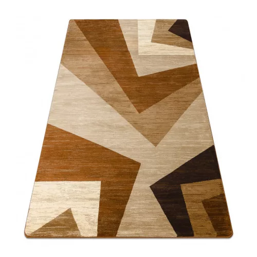  Covor regal G2095 Geometric - bej / maro 100x200 cm