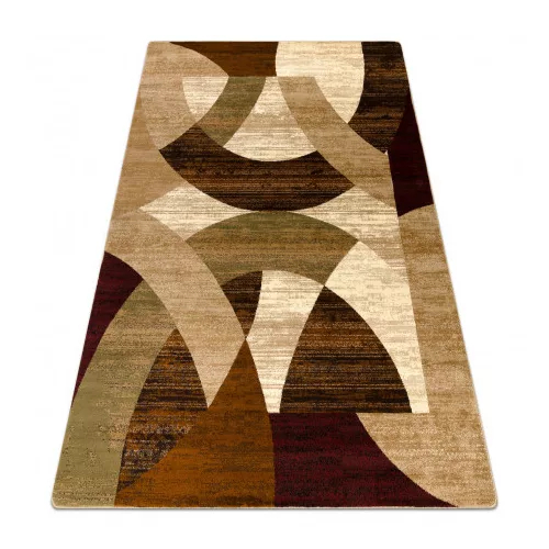  Covor Royal HD10 Geometric - bej / verde 100x200 cm