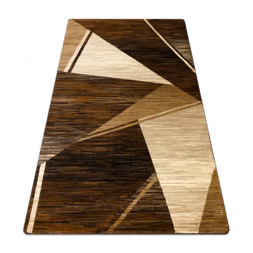  Covor regal HE397 Geometric - maro / bej 100x200 cm