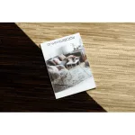  Covor regal HE397 Geometric - maro / bej 100x200 cm