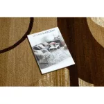  Covor regal HE405 Geometric - maro / crem 100x200 cm