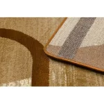  Covor regal HE405 Geometric - maro / crem 100x200 cm