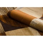  Covor Royal H387 Geometric - maro / bej muștar 150x230 cm