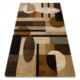    Kab. Covor regal 5376 Geometric, cercuri - bej / crem 300x400 cm