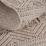 Ay. Helix covor modern rotund 80 x 80 cm 2202 bej