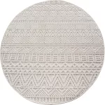 Ay. Helix covor modern rotund 200 x 200 cm 2202 crem