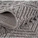 Ay. Helix covor modern rotund 200 x 200 cm 2202 argintiu