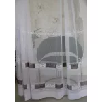  TRD. Perdea gata confecționată model gri grecesc 300x180cm