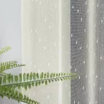  TRD. Perdea gata confecționată Lux crem model Noppe 150x260cm