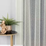  TRD. Perdea gata confecționată Lux crem model Noppe 400x180cm