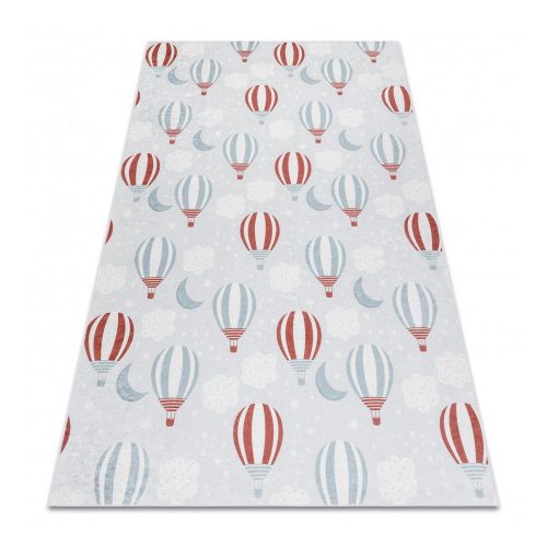 BAMBINO 1349 covor lavabil, covor copii, antiderapant, - gri 160x220 cm