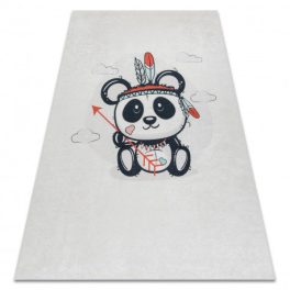   BAMBINO 1129 covor lavabil, panda covor copii, antiderapant, - crem 140x190 cm