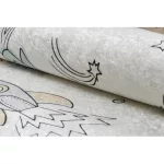 BAMBINO 1278 covor lavabil, covor copii, antiderapant, - crem 140x190 cm