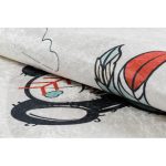 BAMBINO 1129 covor lavabil, panda covor copii, antiderapant, - crem 120x170 cm