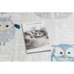 BAMBINO 1161 covor lavabil, covor copii, antiderapant, - gri 120x170 cm