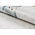 BAMBINO 1161 covor lavabil, covor copii, antiderapant, - gri 120x170 cm